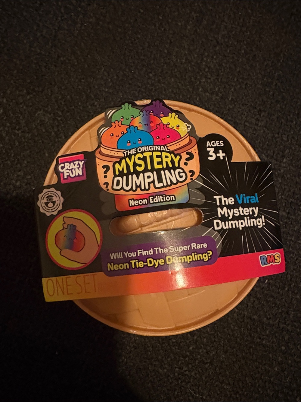Mystery Dumpling Neon Edition - Kids Toy (Tan Packaging)